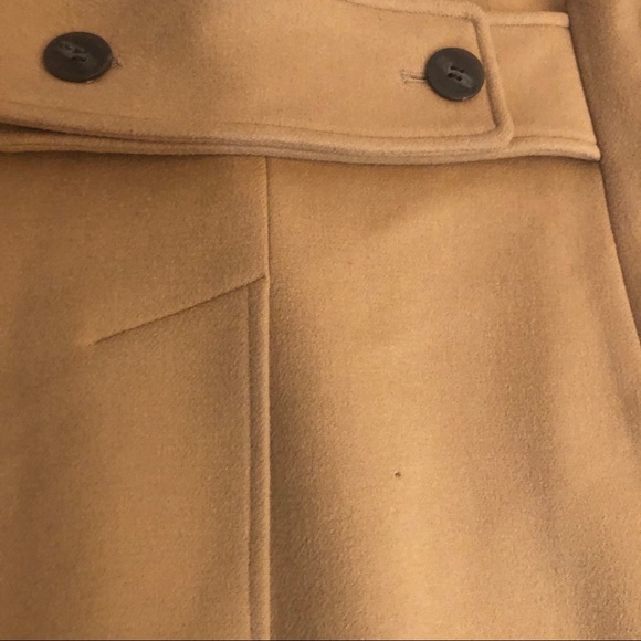 Calvin Klein | Tan Wool Coat | Size: 6 - Picture 8 of 8